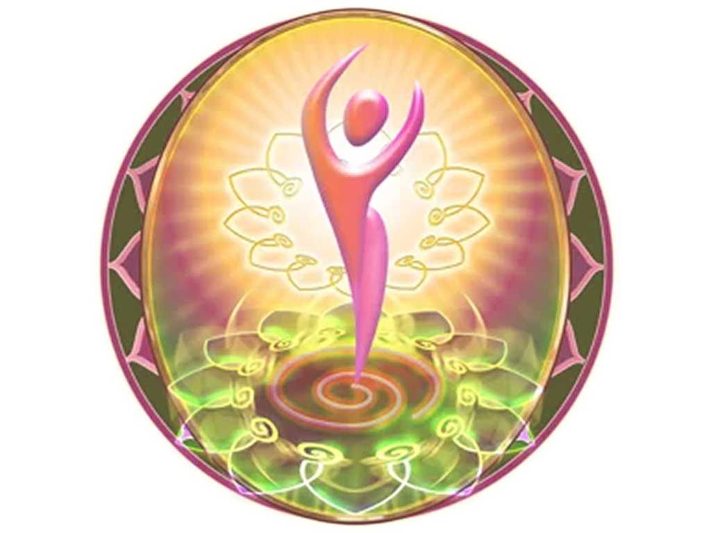 A picture of the symbol for the chakras.